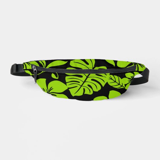 Motif BIKINI ROSE EN NOIR/LIME (Recto)