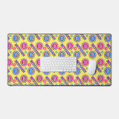Motif Bitcoin coloré (Clavier et souris)