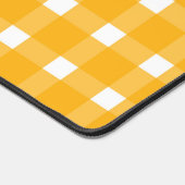 Motif blanc En vichy jaune (Coin)