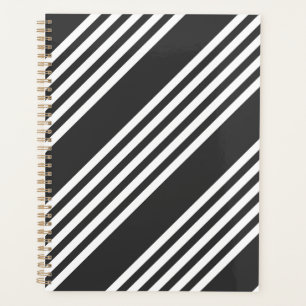 Motif blanc et charbon de bois à cinq bandes