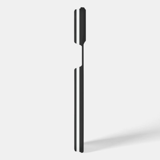 Motif blanc et charbon de bois à cinq bandes (Côté droit)