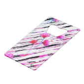 *~* Motif blanc noir lavande rose (Devant Angle)