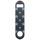 Motif bleu avec des étoiles (Dos)