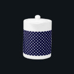 Motif bleu bleu Polka<br><div class="desc">Motif à points Polka bleu et blanc marine Vous pouvez customiser ceci avec votre propre texte et / ou images pour faire de ce modèle votre propre design unique en son genre Veuillez noter qu'il s'agit d'un design graphique numériquement qui est transféré au produit sous-jacent. La conception elle-même ne contient...</div>