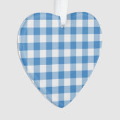 Motif bleu clair et blanc En vichy (devant)