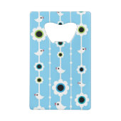 motif bleu d'oiseau et de fleurs (Dos)