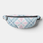 motif bleu en forme de diamant (Poser)