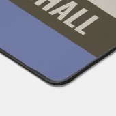 Motif Bleu et Brown rayures (Coin)