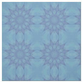 Motif bleu et turquoise 2 - Tissu (Échantillon)