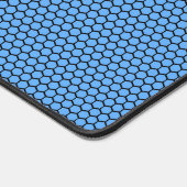 Motif bleu noir hexagonal (Coin)