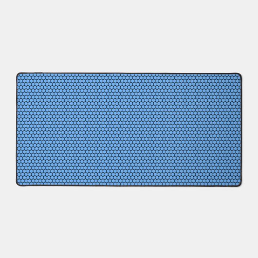 Motif bleu noir hexagonal (Recto)