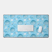 Motif bleu océan (Clavier et souris)