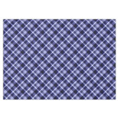 Motif bleu plaid de la marine tendance à nappes mo (Devant (Horizontal))