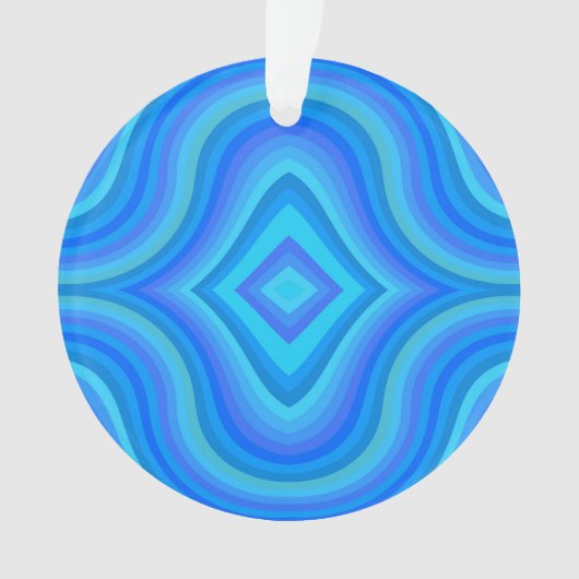 Motif bleu rétro (devant)