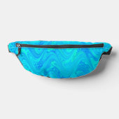 Motif bleu vert marbré (Poser)