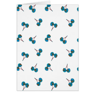 Motif Blue Cherry