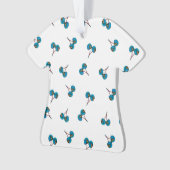 Motif Blue Cherry (devant)