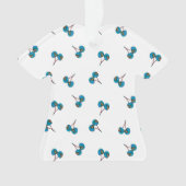 Motif Blue Cherry (devant)