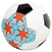 Motif Blue et Red Star (3/4)