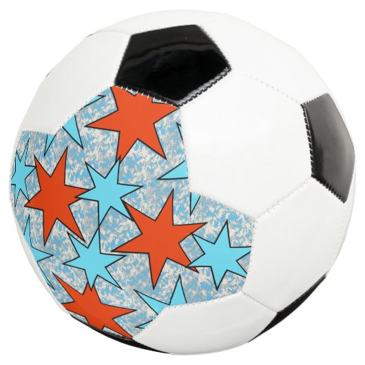 Motif Blue et Red Star (3/4)