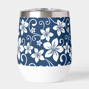 MOTIF BLUE HAWAII DANS MARINE BLUE