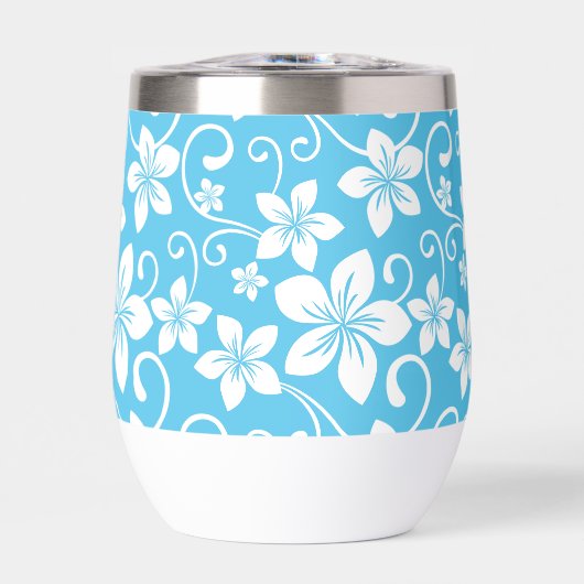 MOTIF BLUE HAWAII EN BLEU (Avant)