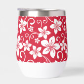 MOTIF BLUE HAWAII EN ROUGE (Droite)