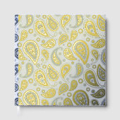 Motif Blue Paisley (Recto)