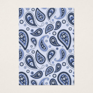 Motif Blue Paisley