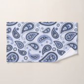 Motif Blue Paisley (Serviette à main)