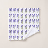 Motif Bluebell Fabric. (Gant de toilette)