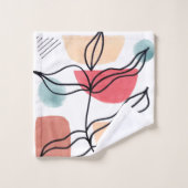 Motif bohème aquarelle (Gant de toilette)
