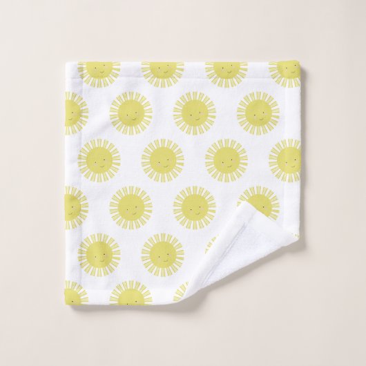 Motif Boho Sunshine (Gant de toilette)