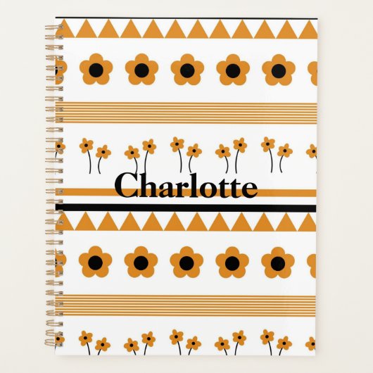 Motif Boho triangle de bordure (Devant)