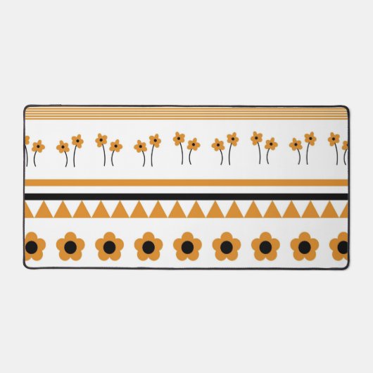 Motif Boho triangle de bordure (Recto)