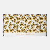 Motif botanique de tournesol (Recto)