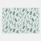 Motif Botanique Feuilles Vertes (Devant)