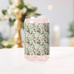 Motif Botanique Floral Pastel Vintage