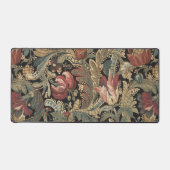 Motif botanique floral vintage sombre et maussade (Recto)