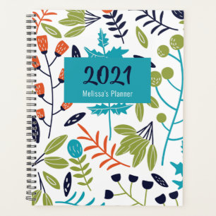 Motif botanique Moderne Floral Personnalisé