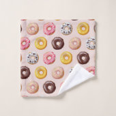 Motif Boutique de boulangerie Donut (Gant de toilette)