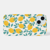 Motif Branches de Citron Sucré (Verso Horizontal)