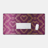 Motif brocart (Clavier et souris)