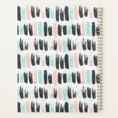 Motif Brosses et traits d'encre (Dos)