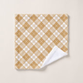 Motif Brown Tartan blanc yxm0uat9 (Gant de toilette)
