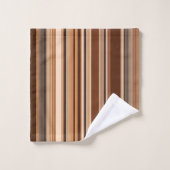 Motif Brown trié  (Gant de toilette)