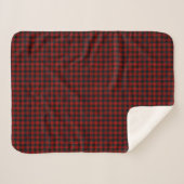 Motif Buffalo Plaid Sherpa Blanket (Devant (Horizontal))