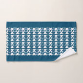 Motif caché en détresse xoxo (Serviette à main)