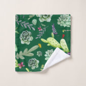 Motif Cactus 3 (Gant de toilette)