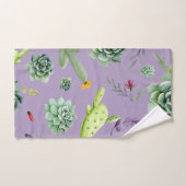 Motif Cactus 7 (Serviette à main)